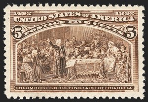 Sale Number 1133, Lot Number 369, 1893 Columbian Issue (Scott 230-245)