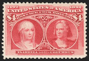 Sale 1133, Lot 381, 1893 Columbian Issue (Scott 230-245)