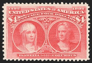 Sale 1133, Lot 382, 1893 Columbian Issue (Scott 230-245)