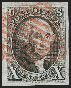 Sale 1133, Lot 39, 1847 Issue (Scott 2)