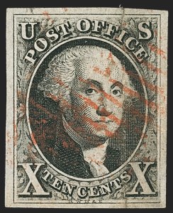 Sale 1133, Lot 42, 1847 Issue (Scott 2)