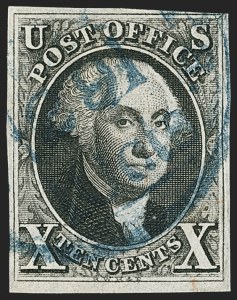 Sale 1133, Lot 43, 1847 Issue (Scott 2)