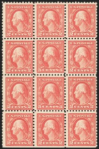 Sale 1133, Lot 434, 1902 Issue thru Washington-Franklin Issues (Scott 300-534B)