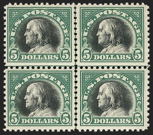 Sale 1133, Lot 439, 1902 Issue thru Washington-Franklin Issues (Scott 300-534B)