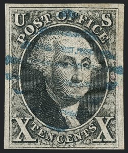 Sale 1133, Lot 45, 1847 Issue (Scott 2)