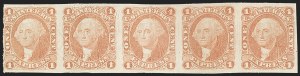 Sale 1133, Lot 538, First Issue Revenues