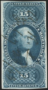 Sale 1133, Lot 554, First Issue Revenues