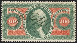 Sale 1133, Lot 562, First Issue Revenues