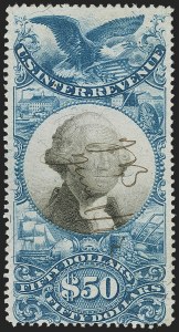 Sale 1133, Lot 566, Second Issue thru Private Die Revenues and Revenue Group Lots