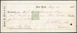 Sale 1133, Lot 573, Second Issue thru Private Die Revenues and Revenue Group Lots