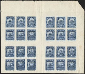 Sale 1133, Lot 605, Telegraph Stamps and Covers