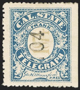 Sale 1133, Lot 611, Telegraph Stamps and Covers