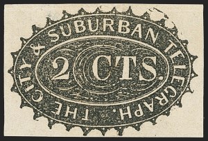 Sale 1133, Lot 612, Telegraph Stamps and Covers