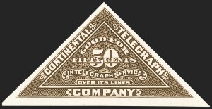 Sale 1133, Lot 615, Telegraph Stamps and Covers