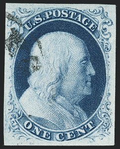 Sale Number 1133, Lot Number 62, 1851-56 Issue (Scott 5-17) Sale Number 1133, Lot Number 62, 1851-56 Issue (Scott 5-17)