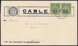 Sale 1133, Lot 641, U.S. Possessions: Canal Zone thru Guam