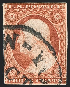 Sale 1133, Lot 65, 1851-56 Issue (Scott 5-17)