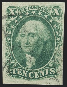 Sale 1133, Lot 78, 1851-56 Issue (Scott 5-17)