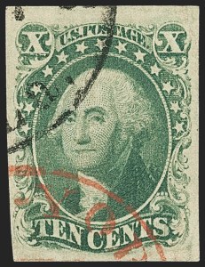 Sale 1133, Lot 79, 1851-56 Issue (Scott 5-17)
