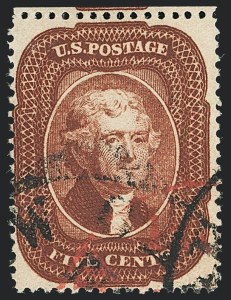 Sale 1133, Lot 84, 1857-60 Issue (Scott 18-39)