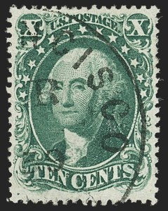 Sale 1133, Lot 85, 1857-60 Issue (Scott 18-39)