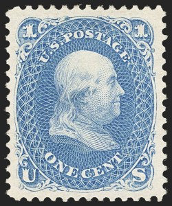 Sale 1134, Lot 103, 1875 Re-Issue of 1861-66 Issue (Scott 102-111)