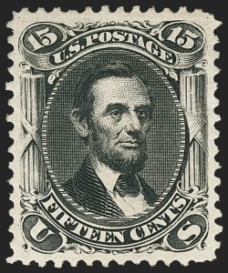 Sale 1134, Lot 109, 1875 Re-Issue of 1861-66 Issue (Scott 102-111)