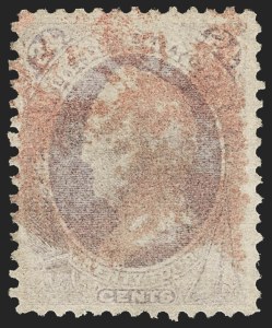 Sale 1134, Lot 142, 1870-71 National Bank Note Co. Grilled Issue (Scott 134-144)