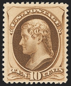 Sale 1134, Lot 161, 1879-88 American Bank Note Co. Issues (Scott 182-218)