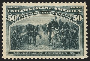 Sale 1134, Lot 193, 1893 Columbian Issue (Scott 230-245)