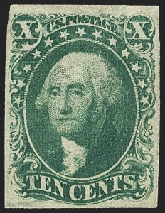 Sale 1134, Lot 24, 1851-56 Issue (Scott 5-17)