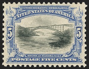 Sale Number 1134, Lot Number 246, 1901 Pan-American Issue, including Inverts (Scott 294-299)