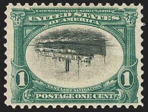 Sale 1134, Lot 247, 1901 Pan-American Issue, including Inverts (Scott 294-299)
