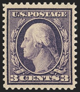 Sale 1134, Lot 299, 1909 Bluish Paper Issue (Scott 357-366)