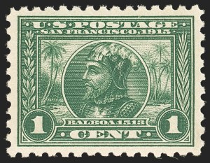 Sale 1134, Lot 333, 1913-15 Panama-Pacific Issue (Scott 397-404)