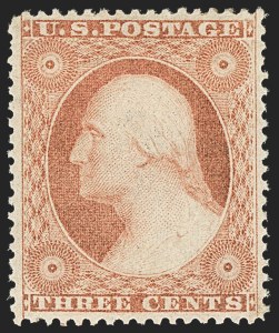 Sale 1134, Lot 34, 1857-60 Issue (Scott 18-39)