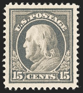Sale 1134, Lot 347, 1912-14 Washington-Franklin Issue (Scott 405-423)