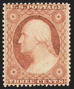 Sale 1134, Lot 35, 1857-60 Issue (Scott 18-39)
