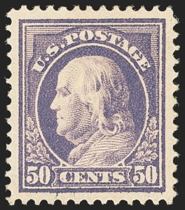 Sale 1134, Lot 350, 1912-14 Washington-Franklin Issue (Scott 405-423)