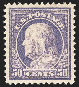 Sale 1134, Lot 351, 1912-14 Washington-Franklin Issue (Scott 405-423)