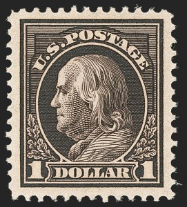 Sale 1134, Lot 352, 1912-14 Washington-Franklin Issue (Scott 405-423)