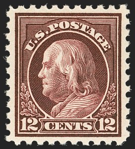 Sale 1134, Lot 359, 1913-15 Washington-Franklin Issues (Scott 424-461)