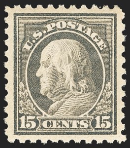 Sale Number 1134, Lot Number 360, 1913-15 Washington-Franklin Issues (Scott 424-461)