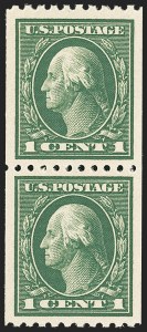 Sale 1134, Lot 364, 1913-15 Washington-Franklin Issues (Scott 424-461)