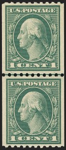 Sale 1134, Lot 374, 1913-15 Washington-Franklin Issues (Scott 424-461)