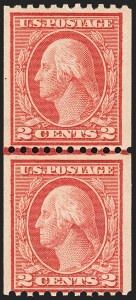 Sale 1134, Lot 376, 1913-15 Washington-Franklin Issues (Scott 424-461)