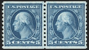 Sale 1134, Lot 384, 1913-15 Washington-Franklin Issues (Scott 424-461)