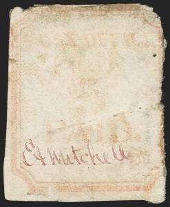 Sale 1134, Lot 4, Postmasters Provisionals