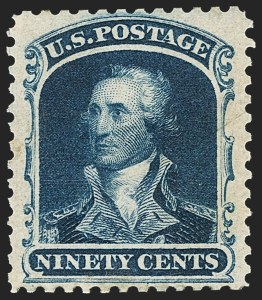 Sale 1134, Lot 58, 1875 Reprint of 1857-60 Issue (Scott 40-47)
