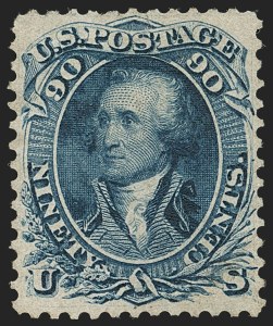 Sale 1134, Lot 66, 1861-66 Issue First Dsigns and Colors (Scott 55-62B)